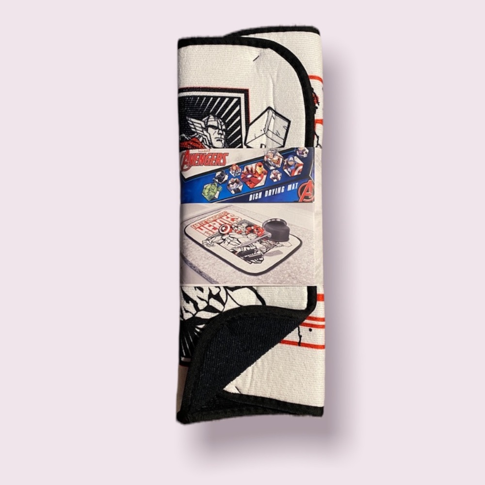 Marvel Avengers Dish Drying Mat - NWT